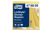 Een Dinnerservetten Tork LinStyle® 1/4-vouw 1-laags 50 stuks mosterdgeel 478882 koop je bij Hoekmankantoorartikelen.nl