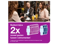 Een Servetdispenser Tork Xpressnap® tabletop N14 zwart 272900 koop je bij VHK Kantoorartikelen