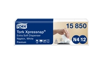 Een Servetten Tork Expressnap N4 extra zacht premium 1/2 vouw 2-laags 1000 stuks wit 15850 koop je bij Hoekmankantoorartikelen.nl