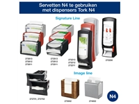 Een Servetten Tork Expressnap N4 extra zacht premium 1/2 vouw 2-laags 1000 stuks wit 15850 koop je bij Hoekmankantoorartikelen.nl