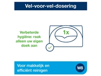 Een Reinigingsdoekdispenser Tork voor Smallpacks Tork W8 Performance wandmontage 655100 koop je bij VHK Kantoorartikelen