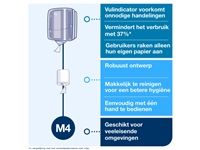 Een Poetsroldispenser Tork Reflex™M4 vel-voor-vel performancelijn wit 473190 koop je bij VHK Kantoorartikelen