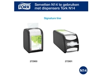 Een Servetten Tork Xpressnap Fit ® N14 2-laags 720 stuks naturel 12830 koop je bij Hoekmankantoorartikelen.nl