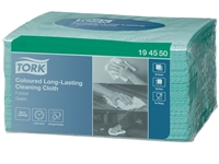 Een Reinigingsdoek Tork Long lasting W8 multifunctioneel 40 stuks groen 194550 koop je bij Hoekmankantoorartikelen.nl