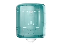 Een Dispenser Tork Reflex™ M4 performance lijn centerfeed wit/turquoise 473180 koop je bij VHK Kantoorartikelen