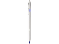 Een Balpen Bic Cristal Re-new medium blauw blister à 1 balpen + 2 vullingen koop je bij VHK Kantoorartikelen