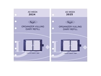 Een Agendavulling 2024-2025 Kalpa A5 7dagen/2pagina's koop je bij VHK Kantoorartikelen