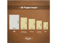 Een Agendavulling 2025 Kalpa A5 7dagen/2pagina's koop je bij Hoekmankantoorartikelen.nl