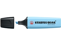 Een Markeerstift STABILO BOSS Original 70/112 pastel luchtig blauw koop je bij VHK Kantoorartikelen