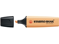 Een Markeerstift STABILO BOSS Original 70/125 pastel zacht oranje koop je bij VHK Kantoorartikelen