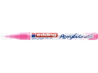 Een Acrylmarker edding e-5300 fijn elegant neon roze koop je bij VHK Kantoorartikelen