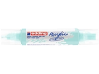 Een Acrylmarker edding e-5400 3D double liner pastel blauw koop je bij VHK Kantoorartikelen