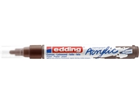 Een Acrylmarker edding e-5100 medium chocoladebruin koop je bij VHK Kantoorartikelen