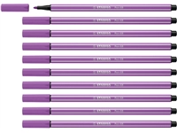 Een Viltstift STABILO Pen 68/60 medium vergrijsd violet koop je bij VHK Kantoorartikelen