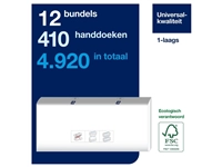 Een Handdoek Tork PeakServe Continu H5 universal gecomprimeerd wit 100585 koop je bij VHK Kantoorartikelen