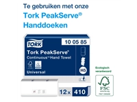 Een Handdoekdispenser Tork PeakServe® Continu™ H5 Elevation wit 552500 koop je bij VHK Kantoorartikelen