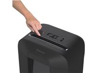 Een Papiervernietiger Fellowes Powershred LX85 snippers 4x40mm zwart koop je bij VHK Kantoorartikelen