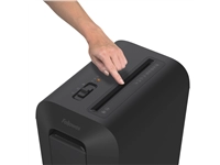 Een Papiervernietiger Fellowes Powershred LX65 snippers 4x40mm zwart koop je bij VHK Kantoorartikelen