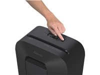 Een Papiervernietiger Fellowes Powershred LX45 snippers 4x37mm zwart koop je bij VHK Kantoorartikelen