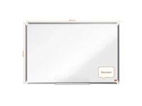 Een Whiteboard Nobo Premium Plus 60x90cm emaille koop je bij VHK Kantoorartikelen