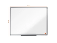 Een Whiteboard Nobo Essence Magnetisch 45x60cm staal koop je bij VHK Kantoorartikelen