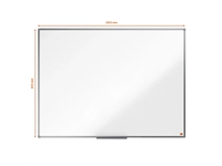 Een Whiteboard Nobo Essence Magnetisch 90x120cm staal koop je bij VHK Kantoorartikelen