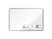 Een Whiteboard Nobo Premium Plus 60x90cm staal koop je bij VHK Kantoorartikelen