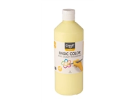 Een Plakkaatverf Creall basic pastel geel 500ml koop je bij VHK Kantoorartikelen