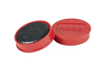 Een Magneet Nobo 32mm 800gr rood 10 stuks koop je bij VHK Kantoorartikelen