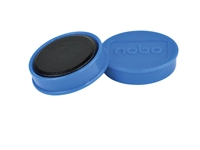 Een Magneet Nobo 32mm 800gr blauw 10 stuks koop je bij Hoekmankantoorartikelen.nl