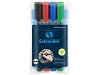 Een Viltstift Schneider Maxx 133 beitel 1-4mm assorti 4 stuks koop je bij Hoekmankantoorartikelen.nl