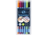 Een Balpen Schneider Slider Edge extra breed assorti etui à 6 stuks koop je bij VHK Kantoorartikelen