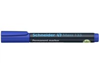 Een Viltstift Schneider Maxx 133 beitel 1-4mm blauw koop je bij VHK Kantoorartikelen