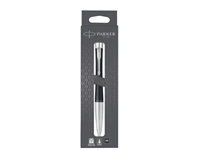 Een Balpen Parker Urban twist matt black CT medium blister à 1 stuk koop je bij VHK Kantoorartikelen