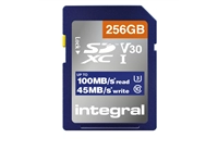 Een Geheugenkaart Integral SDHC-XC 256GB koop je bij VHK Kantoorartikelen