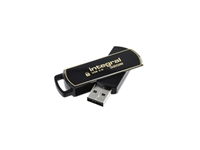 Een USB-stick Integral 3.0 Secure 360 32GB zwart koop je bij VHK Kantoorartikelen