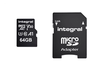 Een Geheugenkaart Integral microSDXC 64GB koop je bij VHK Kantoorartikelen