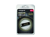 Een USB-stick Integral 3.0 Secure 360 64GB zwart koop je bij VHK Kantoorartikelen