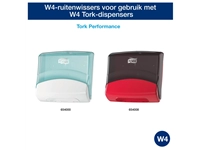 Een Reinigingsdoek Tork Heavy-Duty W4 multifunctioneel nonwoven 150 vel wit 530179 koop je bij VHK Kantoorartikelen