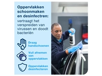 Een Reinigingsdoek Tork Heavy-Duty W4 multifunctioneel nonwoven 150 vel wit 530179 koop je bij VHK Kantoorartikelen