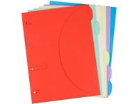 Een Smartfolder geperforeerde opbergmappen A4 assorti 6 stuks koop je bij Hoekmankantoorartikelen.nl