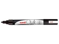 Een Krijtstift Uni-ball chalk rond 1.8-2.5mm zwart koop je bij VHK Kantoorartikelen