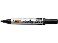 Een Viltstift Bic 2300 ecolutions schuin medium zwart koop je bij VHK Kantoorartikelen