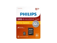 Een Micro SDHC Card Philips Class 10 UHS-I U1 32GB koop je bij VHK Kantoorartikelen