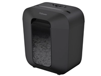 Een Papiervernietiger Fellowes Powershred LX25 snippers 4x37mm zwart koop je bij VHK Kantoorartikelen