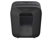 Een Papiervernietiger Fellowes Powershred LX25M snippers 4x12mm zwart koop je bij VHK Kantoorartikelen