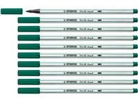 Een Brushstift STABILO Pen 568/53 turquoisegroen koop je bij Hoekmankantoorartikelen.nl