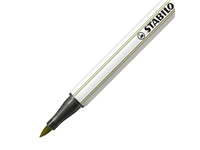 Een Brushstift STABILO Pen 568/37 moddergroen koop je bij Hoekmankantoorartikelen.nl