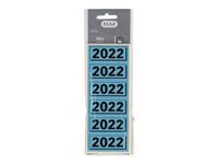 Een Rugetiket Elba 2022 57x25mm blauw koop je bij VHK Kantoorartikelen