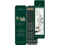 Een Potlood Faber-Castell 9000 6 hardheden in blik koop je bij Hoekmankantoorartikelen.nl